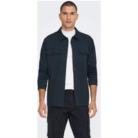 ONLY & SONS Langarmhemd "ONSNEWKODYL OVERSHIRT SWEAT NOOS" von Only & Sons