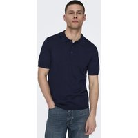 ONLY & SONS Poloshirt "ONSWYLER LIFE REG 14 SS POLO KNIT NOOS" von Only & Sons