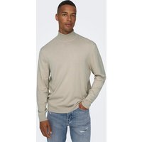 ONLY & SONS Rollkragenpullover "ONSWYLER LIFE REG ROLL NECK KNIT NOOS" von Only & Sons
