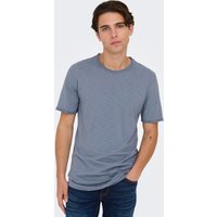 ONLY & SONS Rundhalsshirt "ONSBENNE LONGY SS TEE NF 7822 NOOS" von Only & Sons