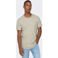 ONLY & SONS Rundhalsshirt "ONSBENNE LONGY SS TEE NF 7822 NOOS" von Only & Sons