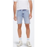 ONLY & SONS Jeansshorts "ONSPLY LIGHT BLUE 5189 SHORTS DNM NOOS" von Only & Sons