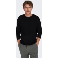 ONLY & SONS Strickpullover "ONSERIC REG 12 STRUC CREW KNIT" von Only & Sons