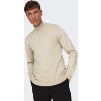 ONLY & SONS Strickpullover "ONSWYLER LIFE REG 14 HALF ZIP KNIT NOOS" ONLY & SONS Strickpullover "ONSWYLER LIFE REG 14 HALF ZIP KNIT NOOS" von Only & Sons