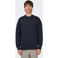 ONLY & SONS Sweatshirt "ONSDAN LIFE RLX HEAVY SWEAT CREW NOOS" von Only & Sons