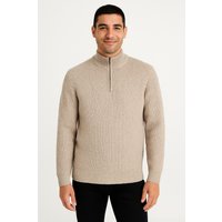 ONLY & SONS Troyer "ONSROLF REG HALF ZIP NECK KNIT - OTL" ONLY & SONS Troyer "ONSROLF REG HALF ZIP NECK KNIT - OTL" von Only & Sons