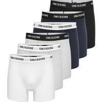 ONLY & SONS Trunk "ONSFITZ SOLID BLACK TRUNK 7-PACK NOOS", (Packung, 7 St.) von Only & Sons