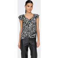 ONLY Blusenshirt "ONLASTA LIFE CAPSLEEVE V-NECK TOP PTM" ONLY Blusenshirt "ONLASTA LIFE CAPSLEEVE V-NECK TOP PTM" von Only