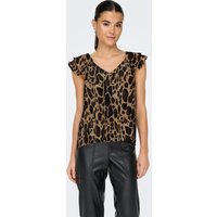 ONLY Blusenshirt "ONLASTA LIFE CAPSLEEVE V-NECK TOP PTM" ONLY Blusenshirt "ONLASTA LIFE CAPSLEEVE V-NECK TOP PTM" von Only