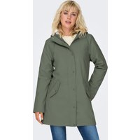 ONLY Funktionsmantel "ONLSALLY RAINCOAT OTW NOOS" mit Kapuze und Teddyplüschfutter ONLY Funktionsmantel "ONLSALLY RAINCOAT OTW NOOS" mit Kapuze und Teddyplüschfutter von Only