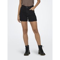 ONLY Jeansshorts "ONLVEGA – Jeansshorts mit hohem Bund und Aufschlag" regular fit, modisch, Denim, Baumwolle, Eingrifftaschen ONLY Jeansshorts "ONLVEGA – Jeansshorts mit hohem Bund und Aufschlag" regular fit, modisch, Denim, Baumwolle, Eingrifftaschen von Only