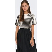 ONLY Kurzarmshirt "ONLLIVINA S/S STRIPE TEE JRS NOOS" ONLY Kurzarmshirt "ONLLIVINA S/S STRIPE TEE JRS NOOS" von Only