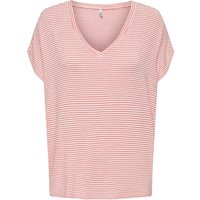 ONLY Kurzarmshirt "ONLTINE S/S V-NECK TOP JRS" von Only