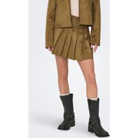ONLY Minirock "ONLTULIP FAUX SUEDE PLEAT SKIRT OTW" von Only