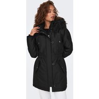 ONLY Parka "ONLIRIS FUR WINTER PARKA LIFE CC OTW" mit Kapuze mit verdeckter Knopfleiste ONLY Parka "ONLIRIS FUR WINTER PARKA LIFE CC OTW" mit Kapuze mit verdeckter Knopfleiste von Only
