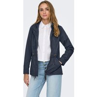 ONLY Parka "ONLLORCA LIFE CANVAS PARKA CC OTW" mit Kapuze mit Kordelzug in der Taille von Only