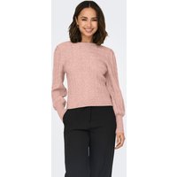ONLY Rundhalspullover "ONLKATIA LS STRUC PUFF ONECK CC KNT" von Only