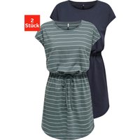 ONLY Shirtkleid "ONLMAY LIFE S/S DRESS 2 PACK CS JRS", (2er-Pack) von Only