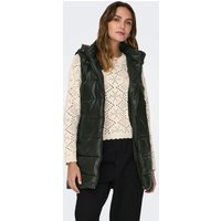 ONLY Steppweste "ONLNEWANJA FAUX LEATHER WAISTCOAT CC OTW" von Only
