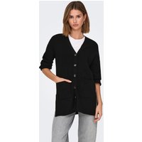 ONLY Strickjacke "ONLKATIA LS RIB V LOOSE CARDIGAN CC KNT" von Only