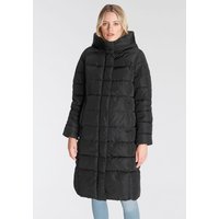 ONLY Steppmantel "ONLTINA – Puffermantel mit Premium-Füllung und verdecktem Zipper", regular fit, casual, Steppware, Kunstfaser, hochschließend von Only