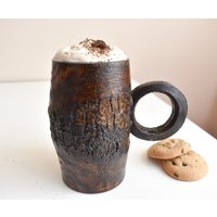 Handgeschnitzte Umweltfreundliche Kuksa-Tasse Aus Holz, Naturholz, Tragbare Campingtasse, Küchendekor, Holzbecher, Guksi, Umweltfreundlicher von OnlyNaturalStuff