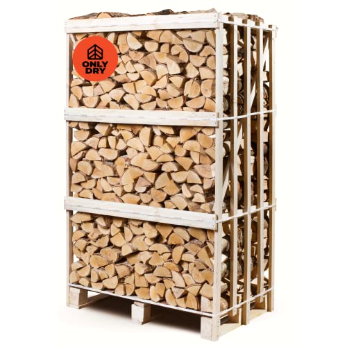 Onlydry Brennholz Birke mit weniger als 18% Feuchtigkeit Palette - Perfekt für Ofen, Feuerschale, Kamin, Kaminofen - Premium Qualität Sauberes und trockenes Kaminholz/Feuerholz Onlydry Brennholz Birke mit weniger als 18% Feuchtigkeit Palette - Perfekt für Ofen, Feuerschale, Kamin, Kaminofen - Premium Qualität Sauberes und trockenes Kaminholz/Feuerholz von Onlydry