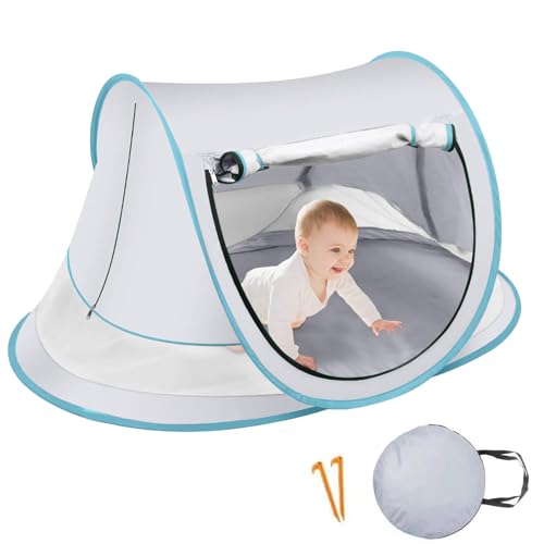Onlynery Baby Strandzelt | Strandschutz für Babys | Leichtes Sonnenschutz Sanddichtes Versteck für Ruhe Spiel Picknick Wandern Reisen Park Angeln See Garten Urlaub von Onlynery