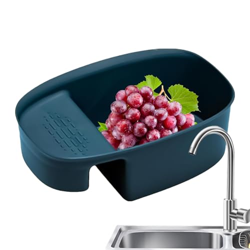 Onlynery Drain Basket - Abtropfgestell Sieb Zubehör,Satteltyp Küchenspüle Ablaufgitter | Für Speiseabfall Geschirrspülen Wasserablauf Zu Hause Gastrobereich Onlynery Drain Basket - Abtropfgestell Sieb Zubehör,Satteltyp Küchenspüle Ablaufgitter | Für Speiseabfall Geschirrspülen Wasserablauf Zu Hause Gastrobereich von Onlynery