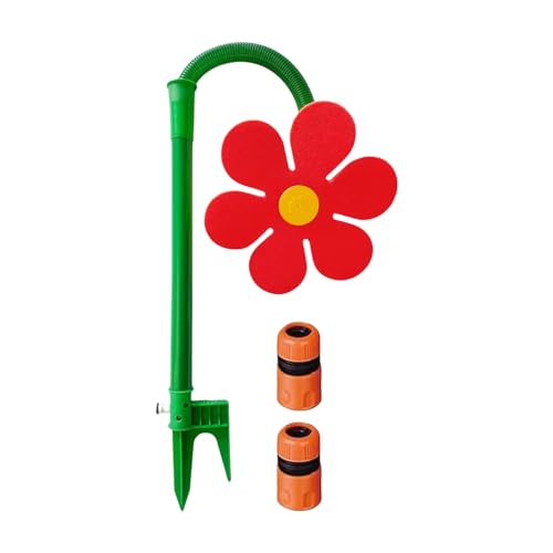 Onlynery Gießkanne Gänseblümchen - Gartensprenger Haltestab Mit Adapter - 360 Grad Rotierendes Bewässerungssystem, Sommer Spielzeug Für Draußen Kinder Haustiere von Onlynery
