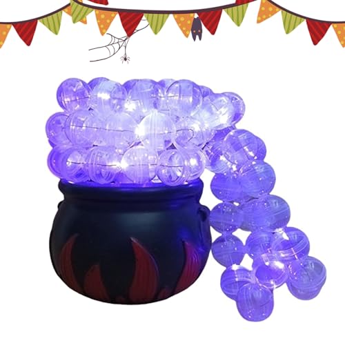 Onlynery Halloween | Outdoor Halloween Mit Blubberfunktion,Blubbernder Süßigkeitentopf Für Partys Gruselhäuser Drinnen Draußen Zuhause Garten von Onlynery
