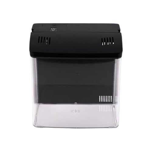 Onlynery Kleines Aquarium | Kleines Salzwasseraquarium | Zubehör Für Haustiere Für Desktop | Riff Frösche Schildkröten Tisch Schreibtisch Wohnzimmer Büro Zuhause von Onlynery