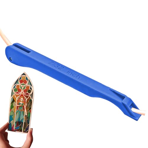 Onlynery Kupferfolien-Crimper, Handfolier für Buntglas | Handlicher Kupferfolien-Klebebandabroller | Bunter handgefertigter Folienbandabroller aus Glas zur Reduzierung manueller Fehler Onlynery Kupferfolien-Crimper, Handfolier für Buntglas | Handlicher Kupferfolien-Klebebandabroller | Bunter handgefertigter Folienbandabroller aus Glas zur Reduzierung manueller Fehler von Onlynery