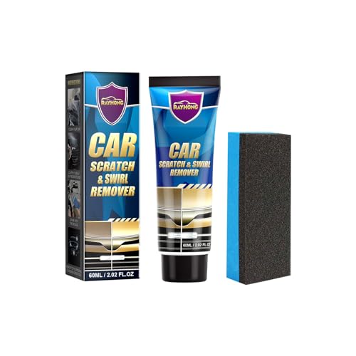 Onperpoe Autokratzer-Reparaturpaste Autolack Kratzer Entferner Upgrade Kratzer Entferner Auto Professionelles Scratch Remover Auto Autopolitur Kratzer Entfernen Set mit Schwamm für Autooberflächen von Onperpoe