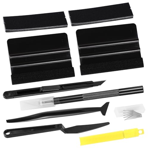 Folierungs Werkzeug Set 31 Stück Rakel für Folie Auto Wrap Folierungswerkzeug Mit Filzrakel Set Micro Rakel Cuttermesser Ersatzklingen Folierungs Werkzeug für Car Wrapping Folie Fensterfolien Tapeten von Onperpoe