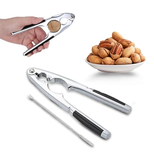 Nussknacker Walnüsse Haselnussknacker mit Rutschfestem Multifunktionale Walnussknacker Nußknacker Edelstahl für Walnüsse mit Krabbennadel Heavy Duty Shell Cracker Tools für Alle Arten von Nüssen Nussknacker Walnüsse Haselnussknacker mit Rutschfestem Multifunktionale Walnussknacker Nußknacker Edelstahl für Walnüsse mit Krabbennadel Heavy Duty Shell Cracker Tools für Alle Arten von Nüssen von Onperpoe
