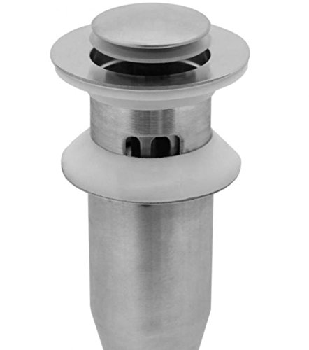 Edelstahl PopUp Waschbecken Ablauf Abfluss Ablaufgarnitur Waschbeckenablauf Edelstahl PopUp Waschbecken Ablauf Abfluss Ablaufgarnitur Waschbeckenablauf von ONPIRA