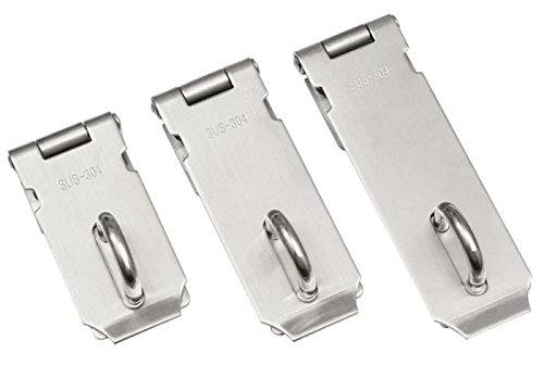 Edelstahl Überfalle Riegel Türriegel Türbeschlag Vorhängeschloß Länge 107 mm Edelstahl Überfalle Riegel Türriegel Türbeschlag Vorhängeschloß Länge 107 mm von ONPIRA