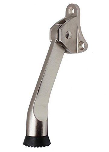 Einklappbarer 135mm Türstopper Edelstahl-Optik Türpuffer Puffer Türe Tor Stopper von ONPIRA