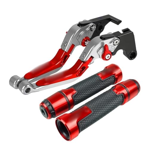 Für Hon&da CB500F CB500F/X 2013 2014 2015 2016 2017 2018 CB 500F Motorrad Kupplung Bremshebel Ausziehbare Einstellbare Faltbare Hebel Lenkergriffe Kompatible(5) von Onrksreb