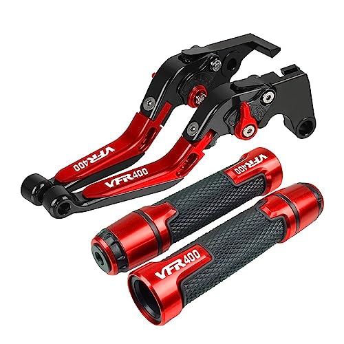 Für Hon&da VFR 400 VFR400 NC 3019 NC3019 1989 1990 1991 1992 Motorrad Kupplung Bremshebel Ausziehbare Einstellbare Faltbare Hebel Lenkergriffe Kompatible(3) von Onrksreb
