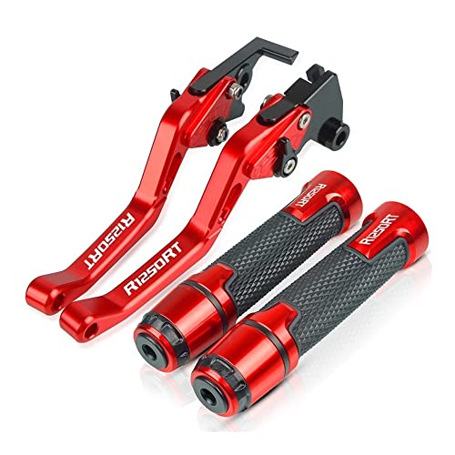 Für R1250RT R1250 RT 2019-2020 Motorradlenker Einstellbare Bremskupplungshebel Griffe Griff Kompatible(Rot) von Onrksreb