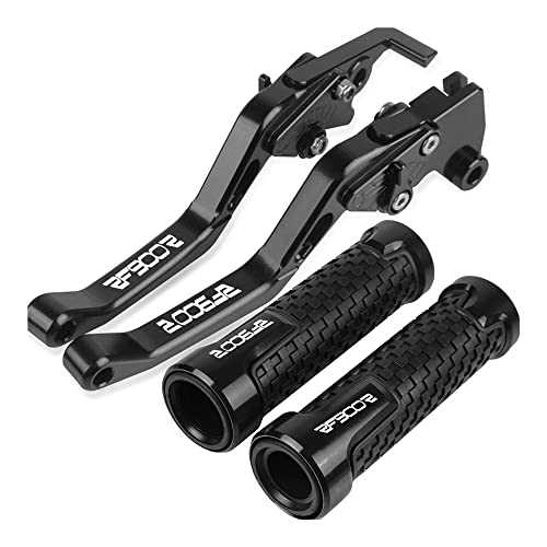 Für Suzuki RF900R RF900 R RF 900 R 1994 1995 1996 1997 Motorrad Lenker Einstellbare Bremse Kupplung Hebel Griffe Griff Kompatible(Schwarz) von Onrksreb