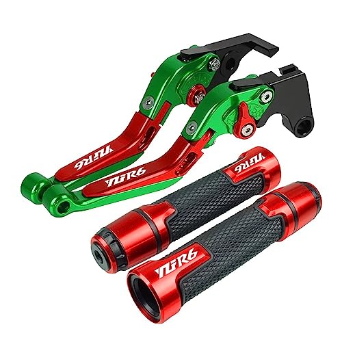 Für Yama&ha YZF R6 1999 2000 2001 2002 2003 2004 Motorrad Kupplung Bremshebel Ausziehbare Einstellbare Faltbare Hebel Lenkergriffe Kompatible(5) von Onrksreb