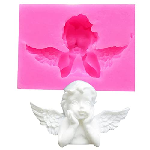 Angel Fondant Silikonform Süßigkeiten Schokoladenform Cupcake Topper Formen Kuchen Dekorieren Topper Backwerkzeug von Onsinic