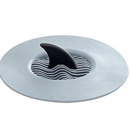 Multifunktionale Deodorant Fußboden Badewanne Stecker Dusche Filter Ablaufschutz Schutz Für Küche Badezimmer Waschküche (Blauer Hai) von Onsinic