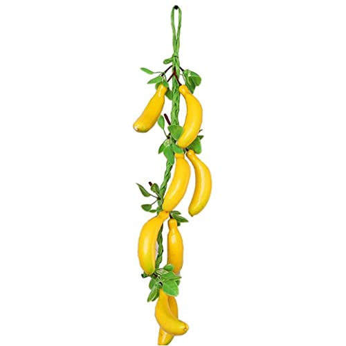 Onsinic Künstliche Banane Fruit String Simulation Obst Gemüse Hängende Verzierung Home Wand Gefälschte Gemüse von Onsinic