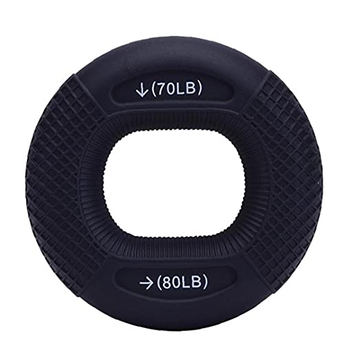 Onsinic Silikon-justierbare Handgriff 70-80lb Gripping Ring Finger Unterarm Trainer Carpal Expander-Muskel-Trainings Fitnessraum Fitness von Onsinic