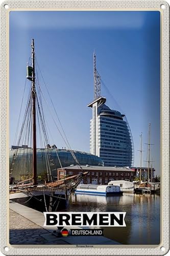 Ontrada Blechschild 20x30cm gewölbt Bremen Deutschland Bremerhaven Deko Geschenk Schild Ontrada Blechschild 20x30cm gewölbt Bremen Deutschland Bremerhaven Deko Geschenk Schild von Ontrada