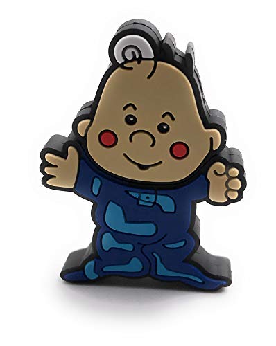 Onwomania Baby Kleinkind Junge Bube blau USB Stick USB Flash Drive 128GB USB 3.0 von Onwomania